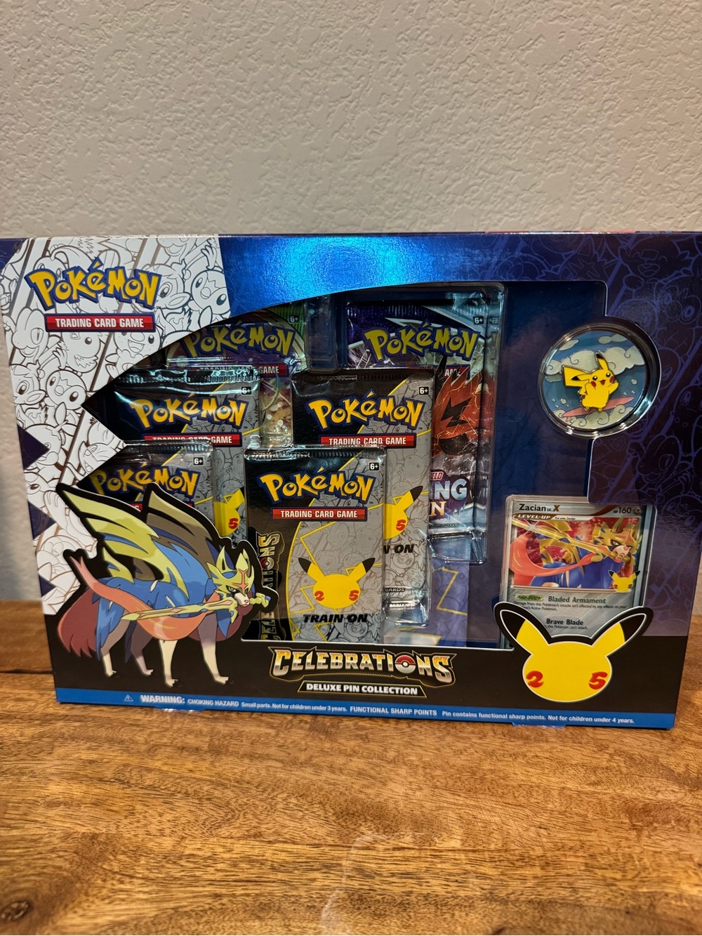 Pokémon 25th anniversary Celebrations Deluxe Pin Collection